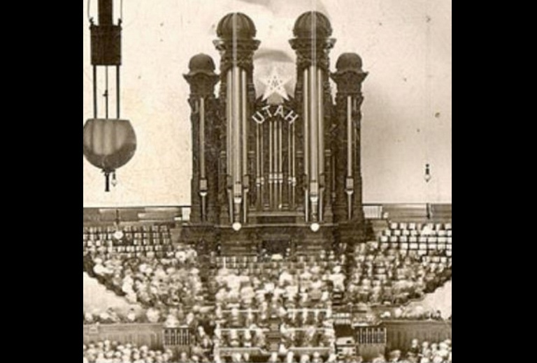 El Coro del Tabernáculo comparte una foto histórica para celebrar el 175° aniversario